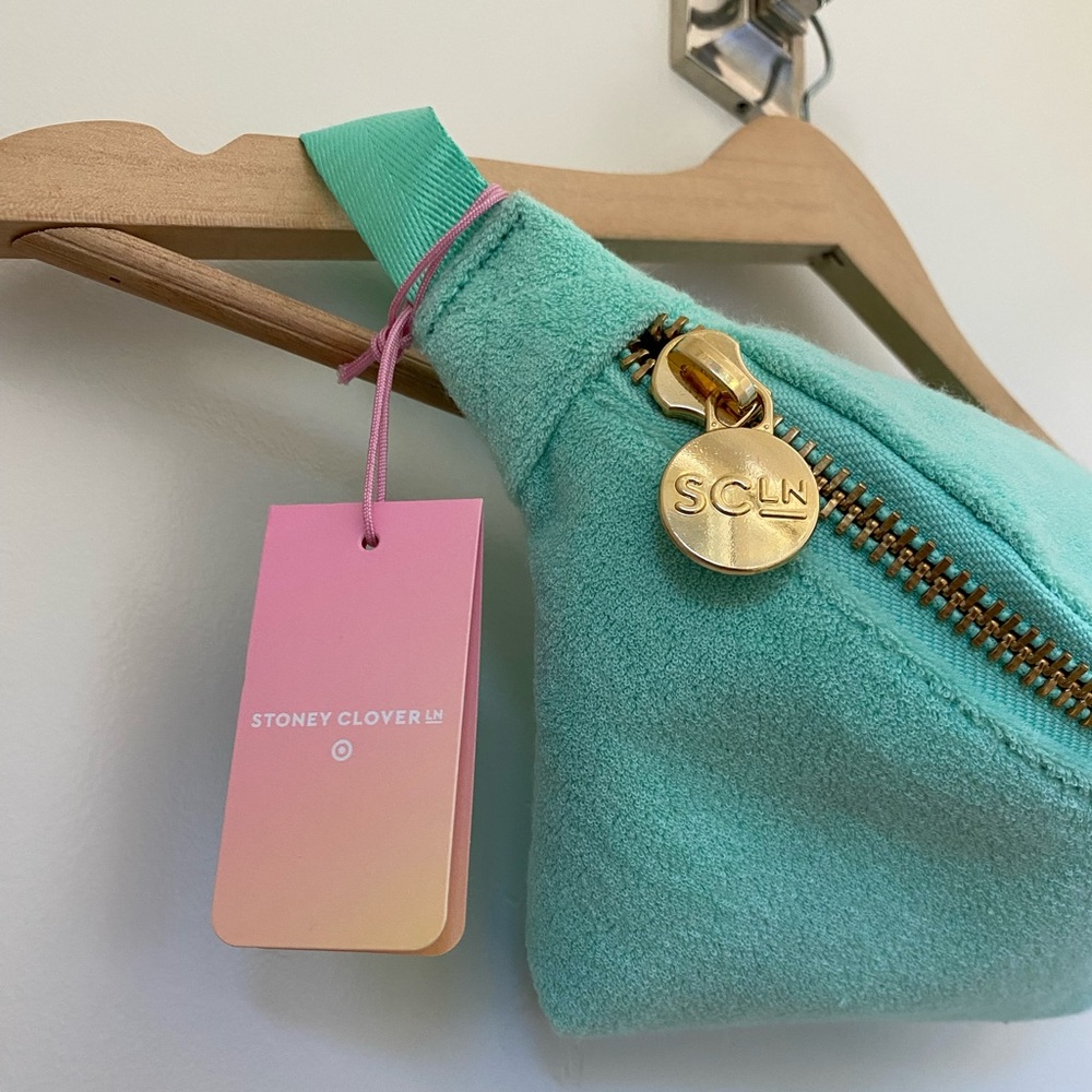 Stoney Clover Lane x Target Mint Green Belt Bag/Fanny Pack - NWT